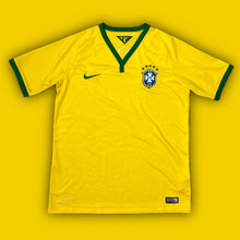 Φόρτωση εικόνας στο εργαλείο προβολής Συλλογής, vintage Nike BRASIL 2014 home jersey {XS}
