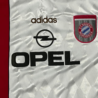 vintage Adidas Fc Bayern Munich SCHOLL 7 1997-1998 away jersey {S}