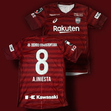 Cargar imagen en el visor de la galería, vintage ASICS Vissel Kobe A.INIESTA8 2019-2020 home jersey {XS}
