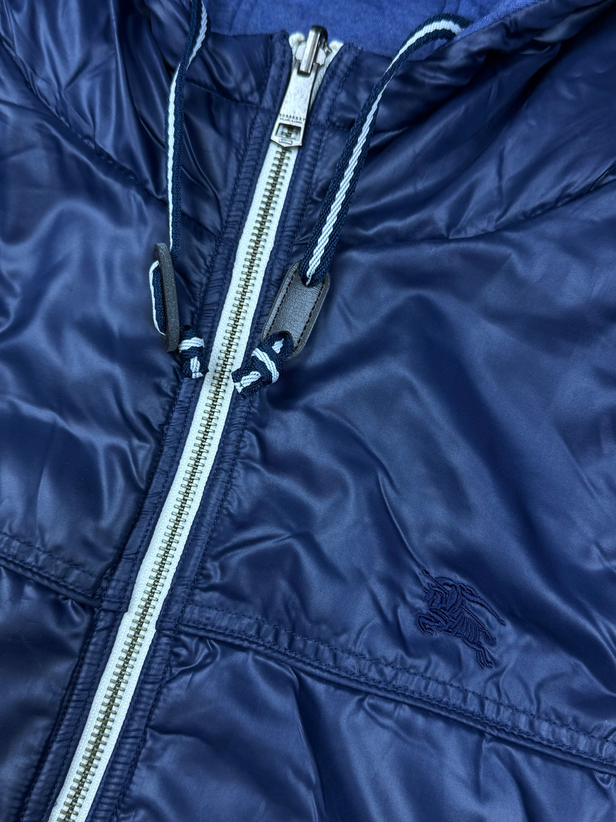 vintage Burberry Black Label reversible vest {S}