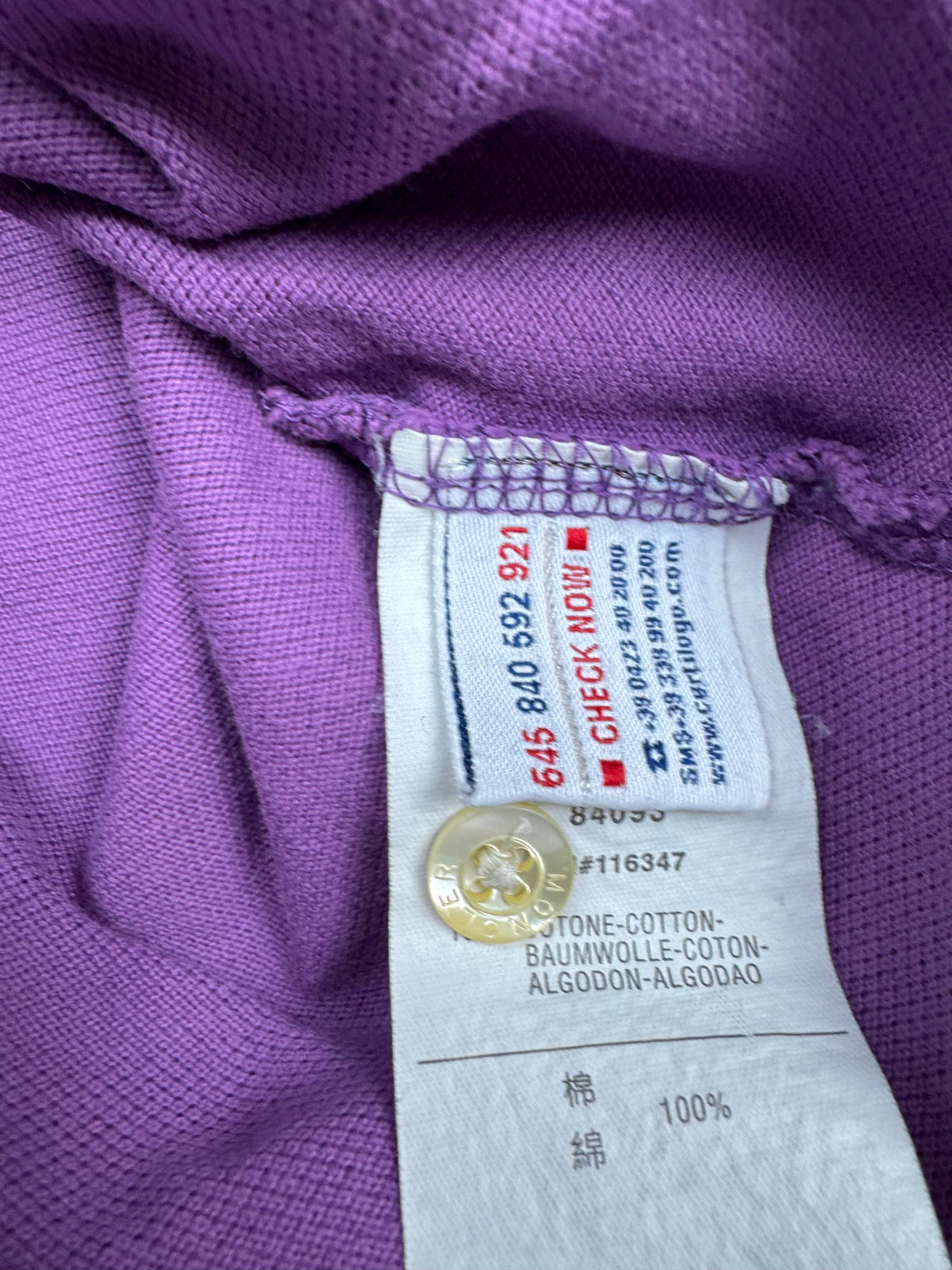 vintage Moncler polo {XS}