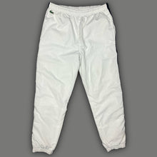 Carica l&#39;immagine nel visualizzatore di Gallery, white Lacoste trackpants {XL}
