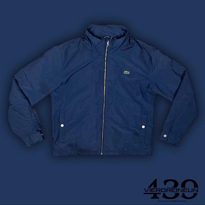 navyblue Lacoste windbreaker {M}
