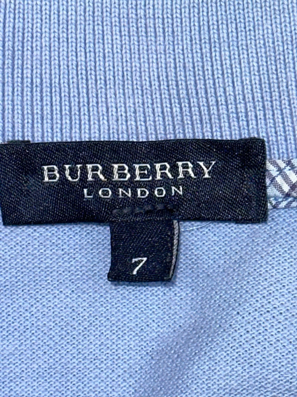 vintage Burberry polo {L}