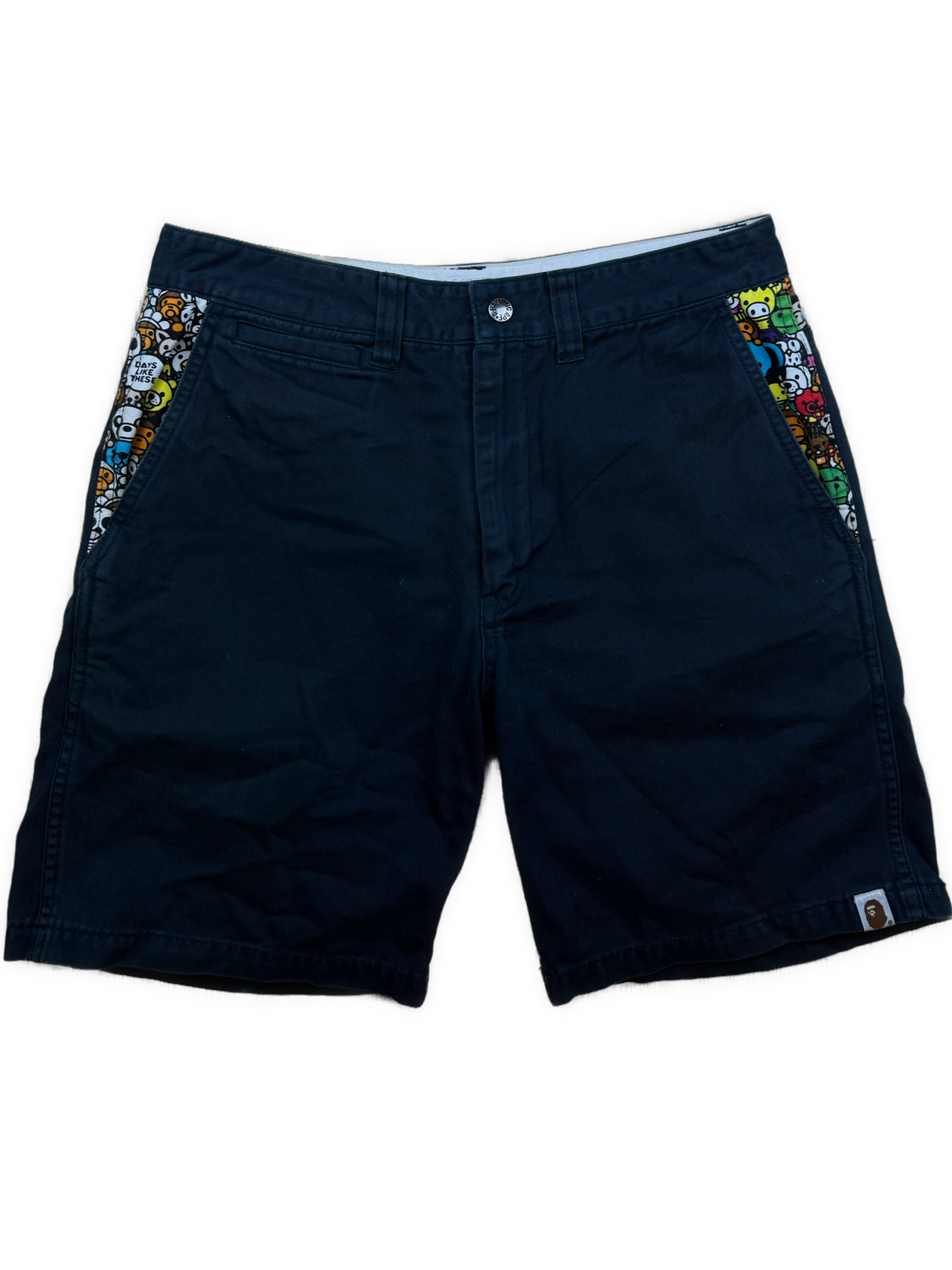 vintage BAPE a bathing ape shorts {S}