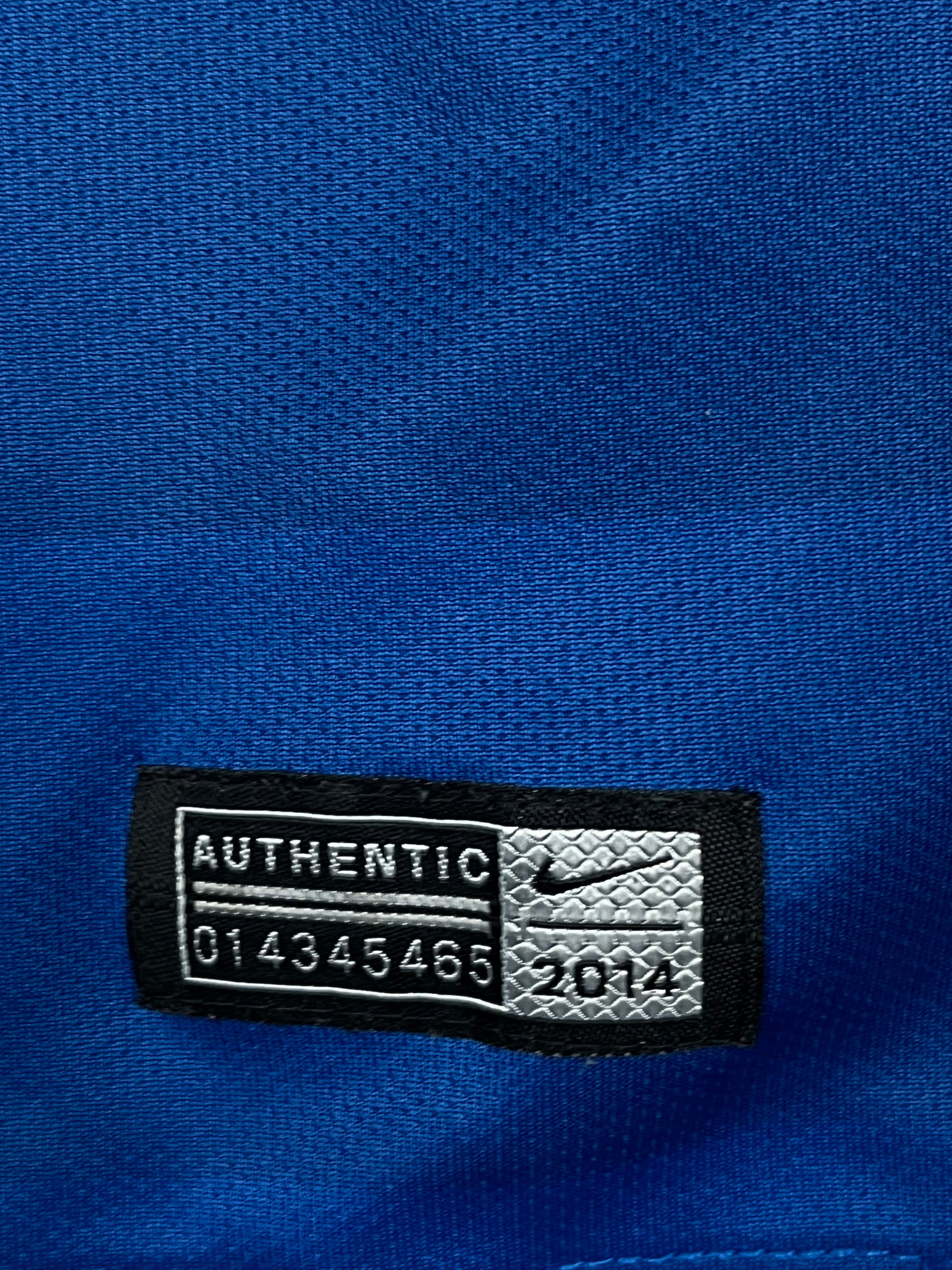 vintage Nike Manchester City 2014-2015 home jersey {S}