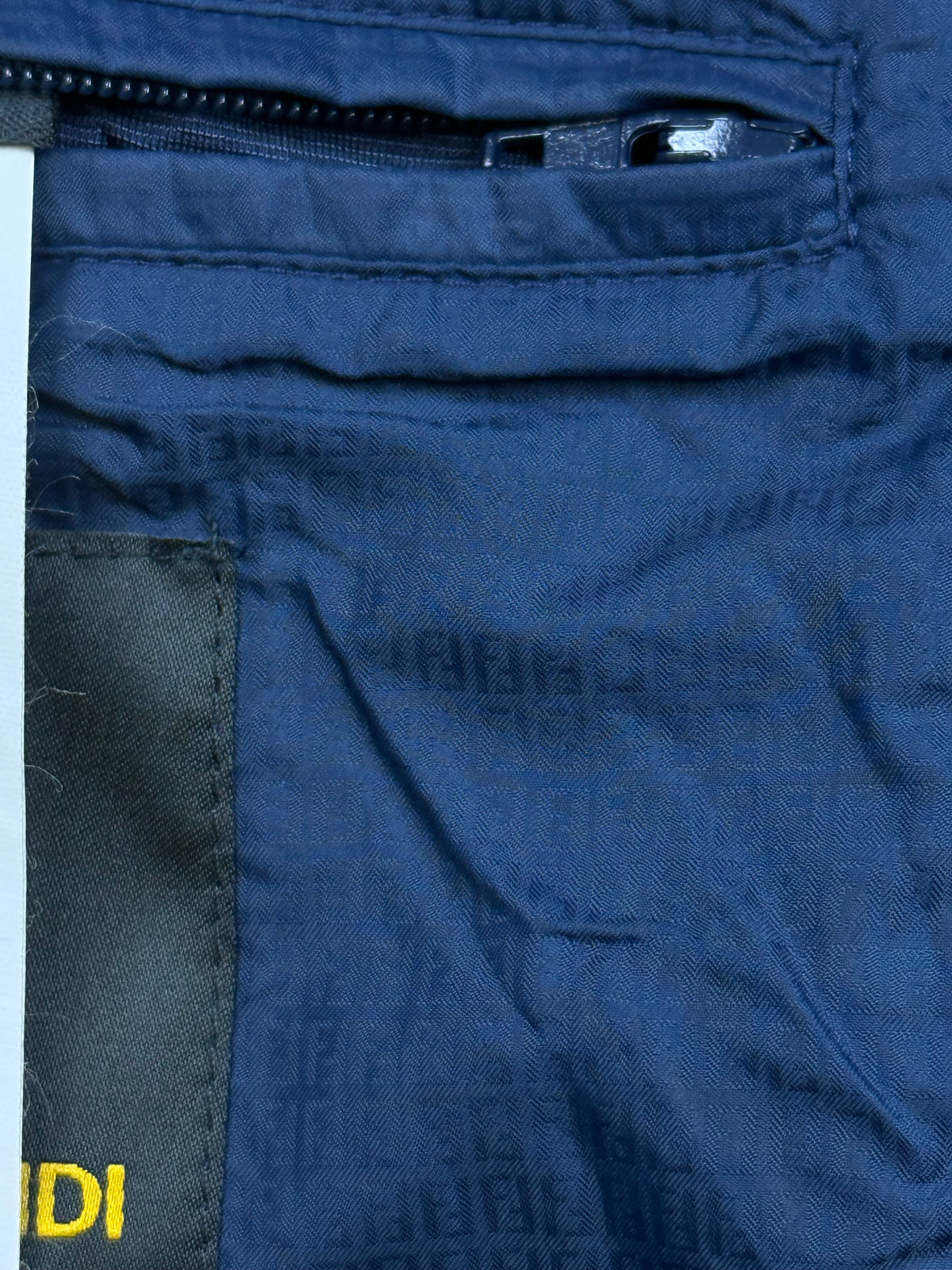 vintage Fendi mini monogram bomber