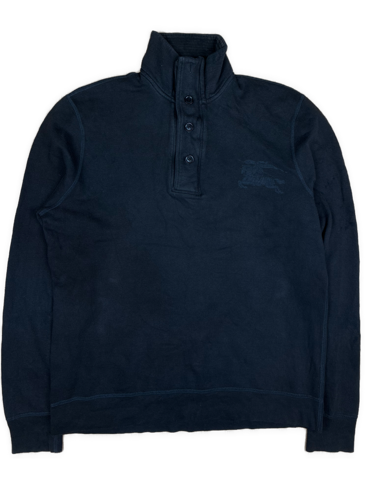 vintage Burberry quarterzip {XL}