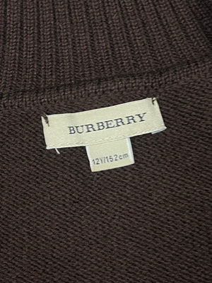 vintage Burberry sweatjacket {XS}