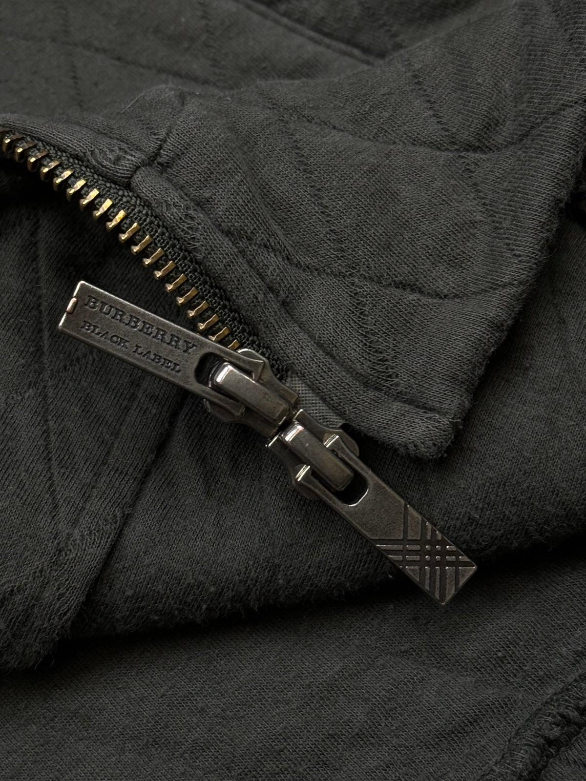 vintage Burberry Black Label sweatjacket {M}