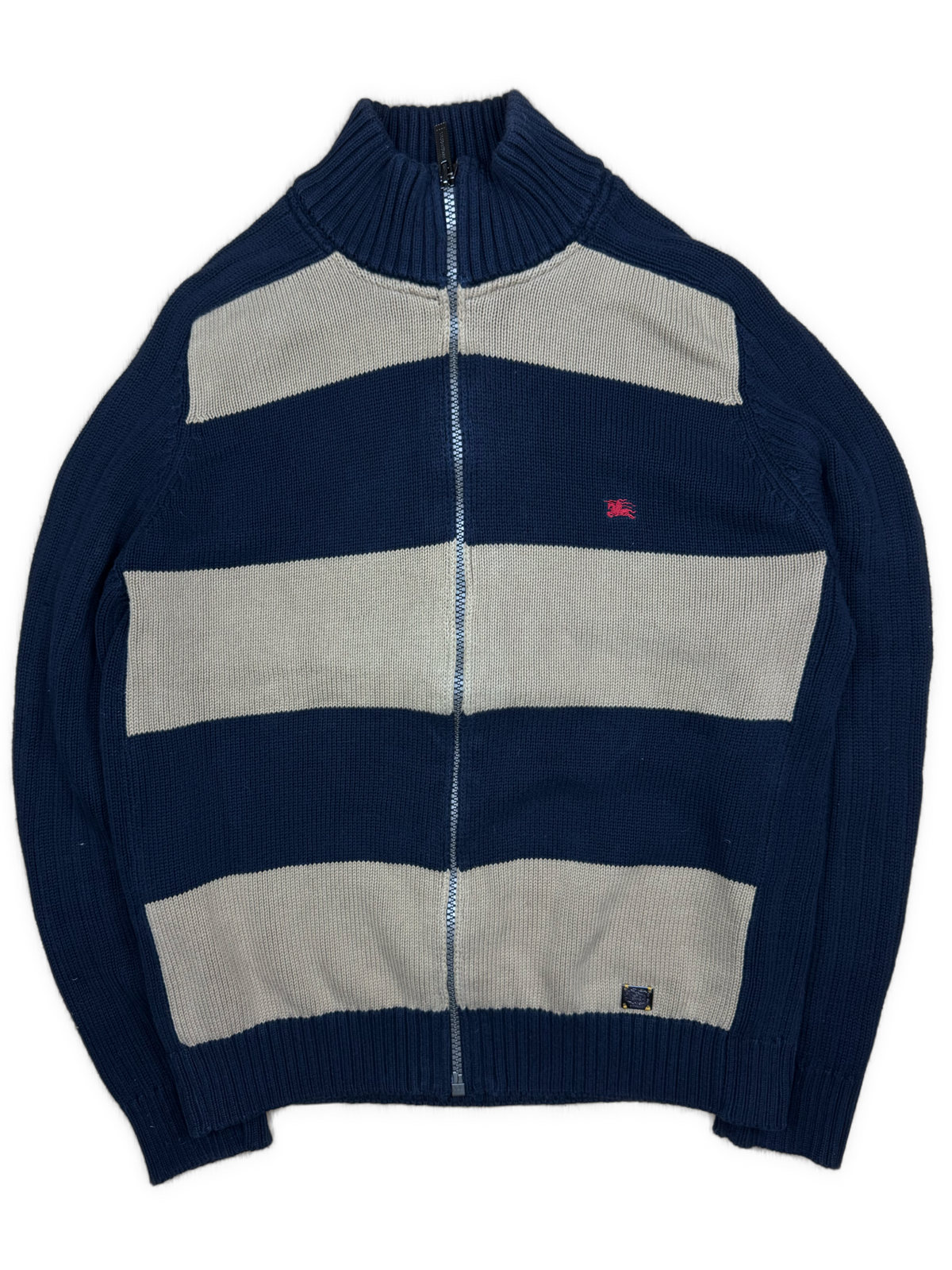 vintage Burberry sweatjacket {L}