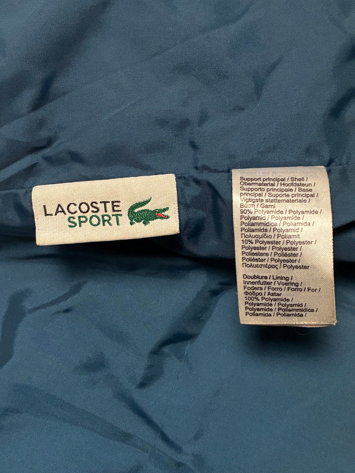 navyblue Lacoste winterjacket {XL}