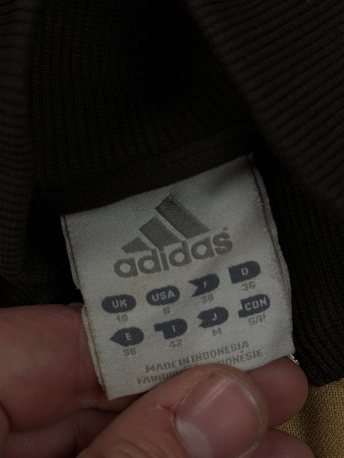 vintage Adidas trackjacket {S}