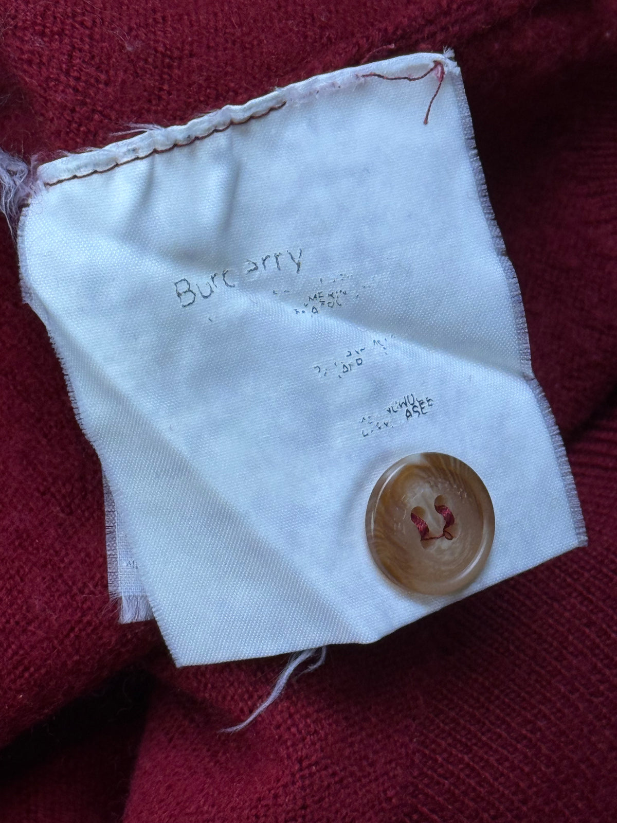 vintage Burberry knittedsweater {XS}