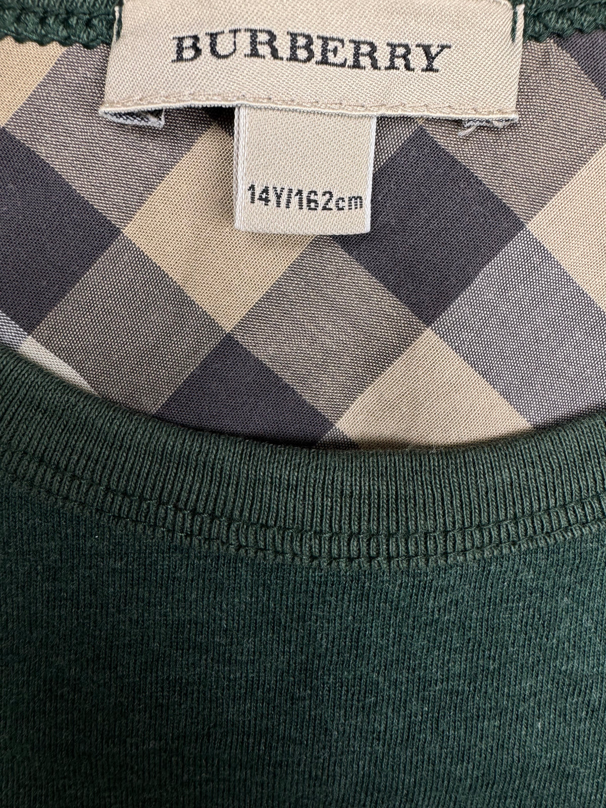 vintage Burberry t-shirt {S}