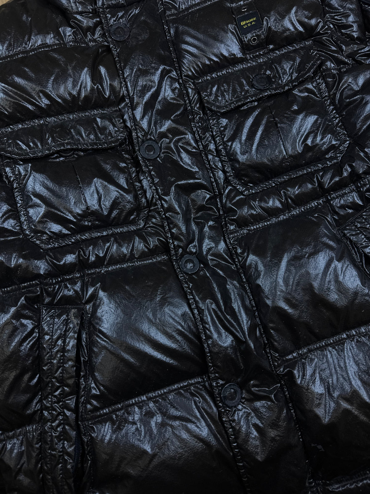 vintage brown Blauer winterjacket