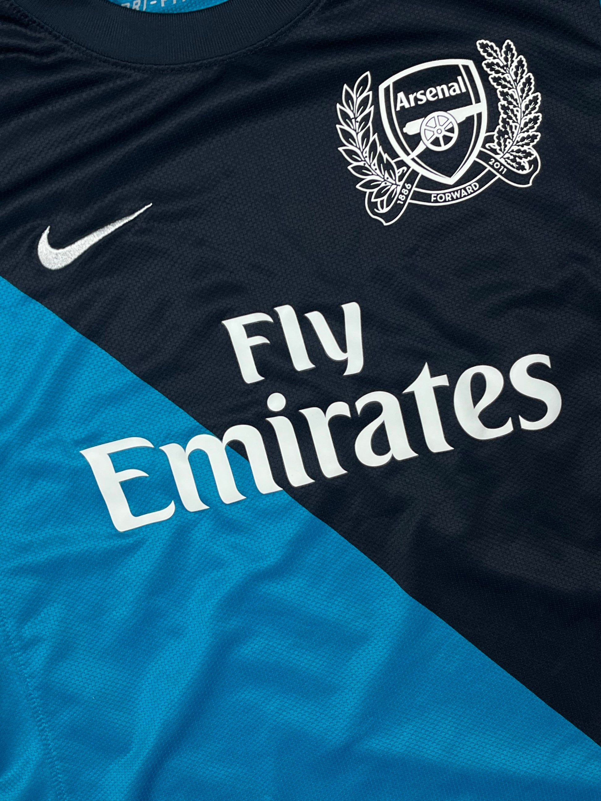 vintage Nike Fc Arsenal 2011-2012 away jersey {XS}