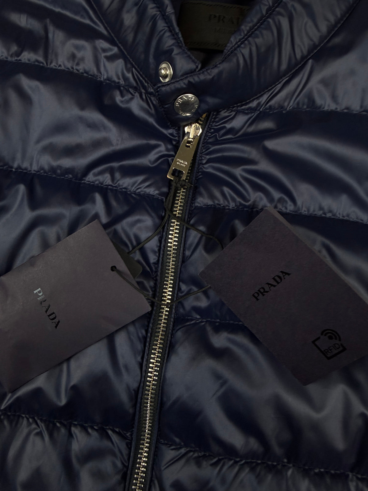 navyblue Prada winterjacket DSWT {L}