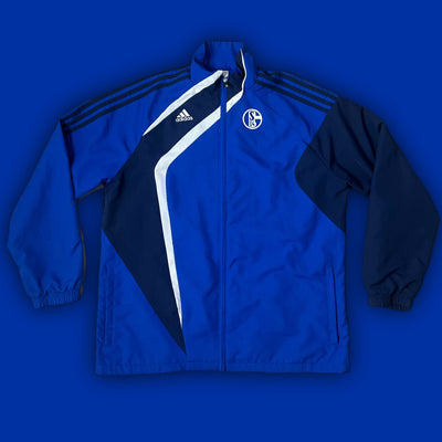 vintage Adidas Fc Schalke 04 windbreaker {L}