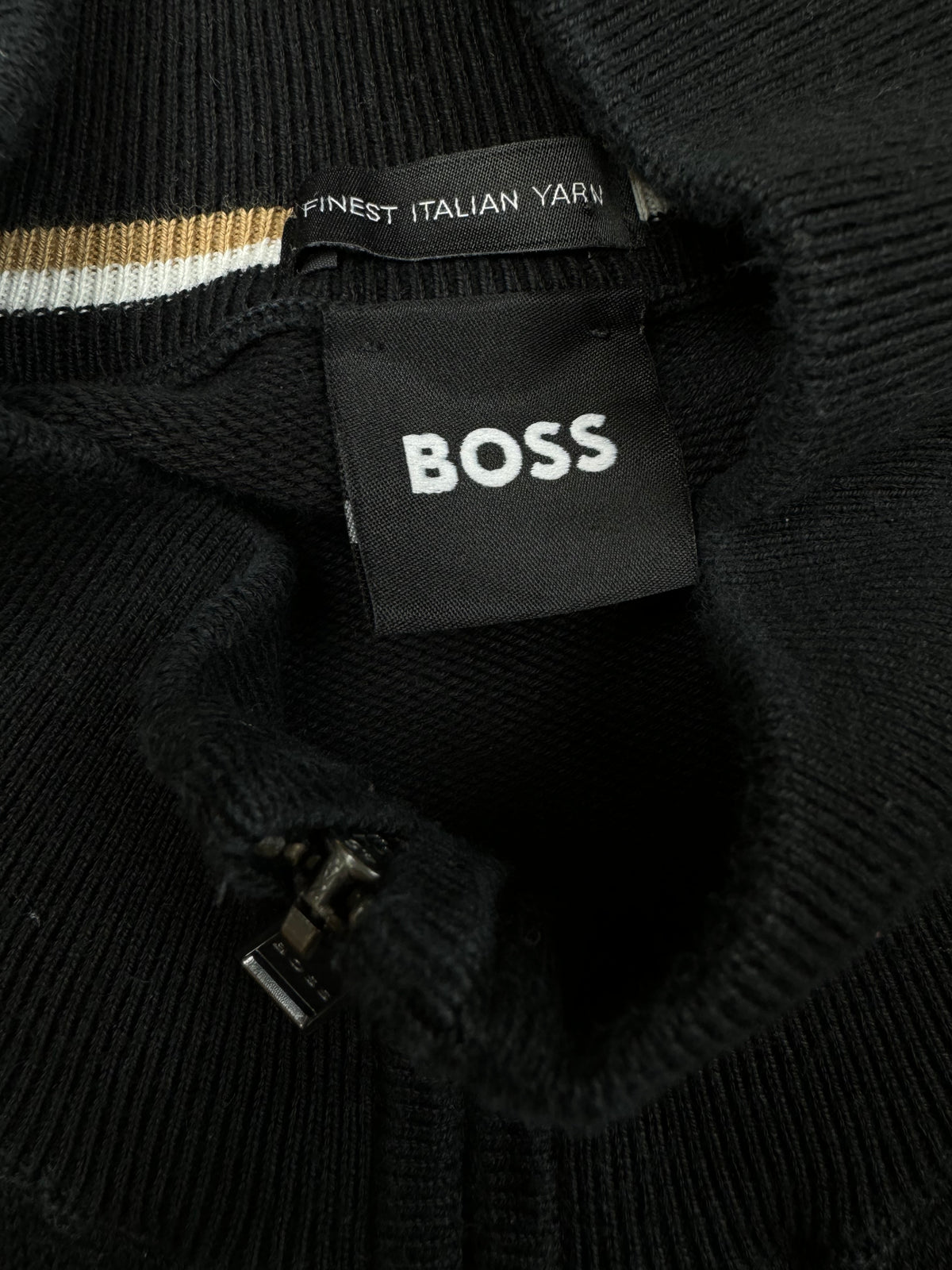vintage Hugo Boss sweatjacket {S}