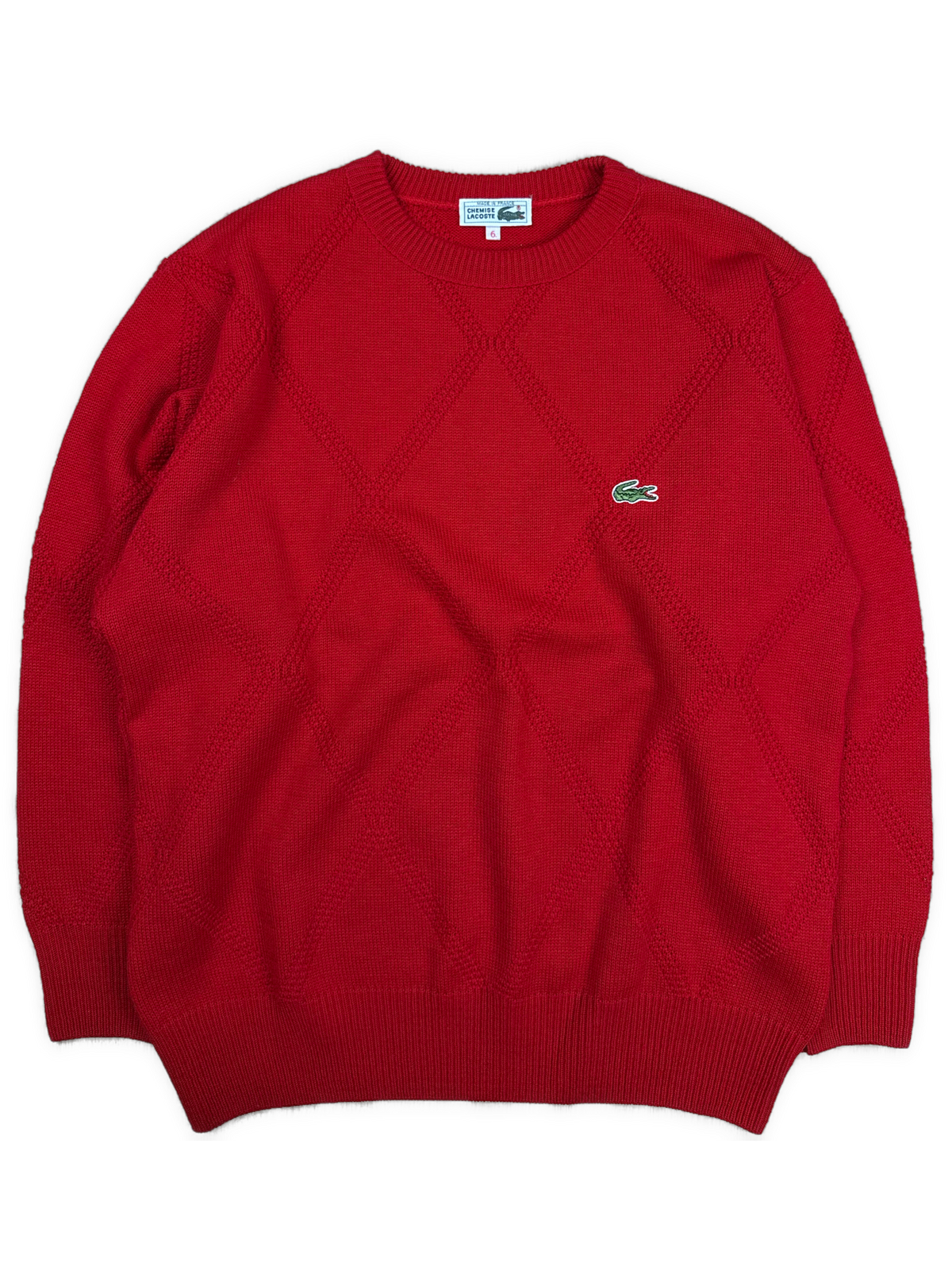 vintage Lacoste knittedsweater {M}