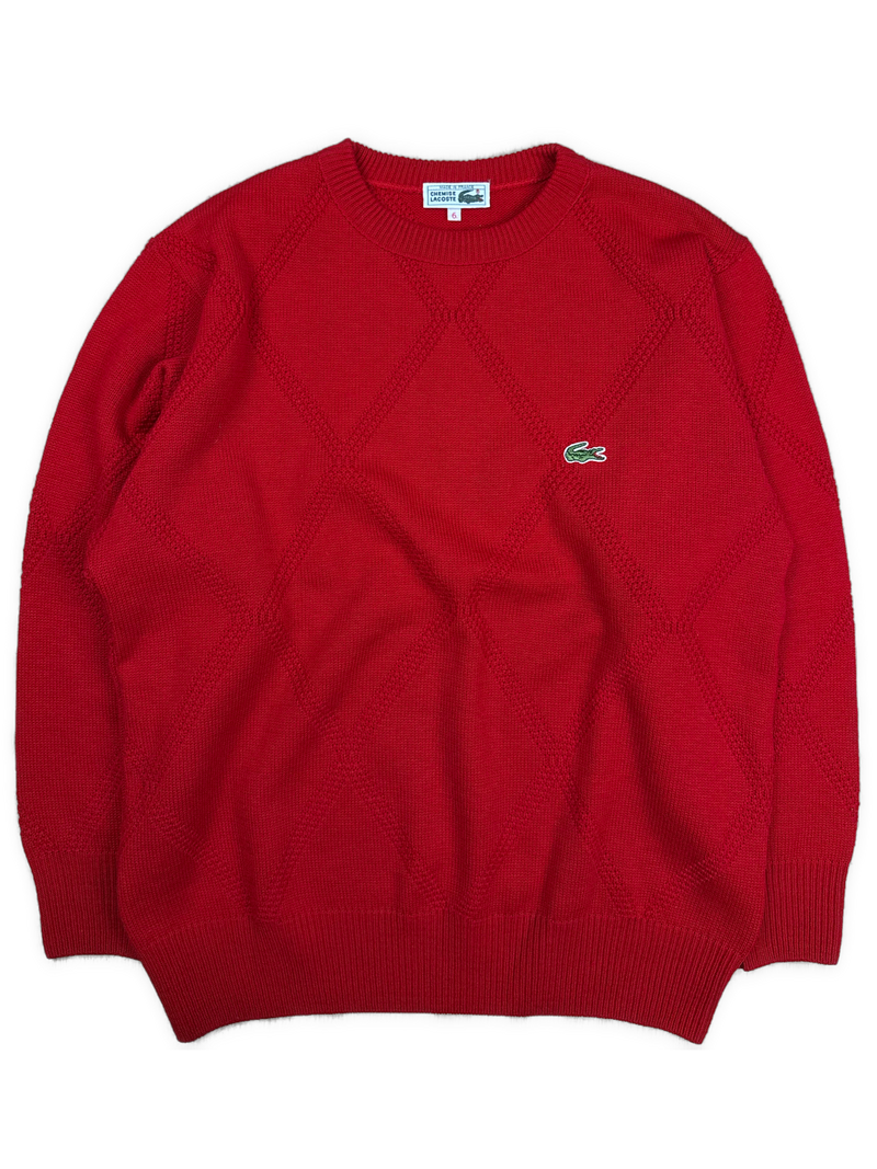 vintage Lacoste knittedsweater {M}