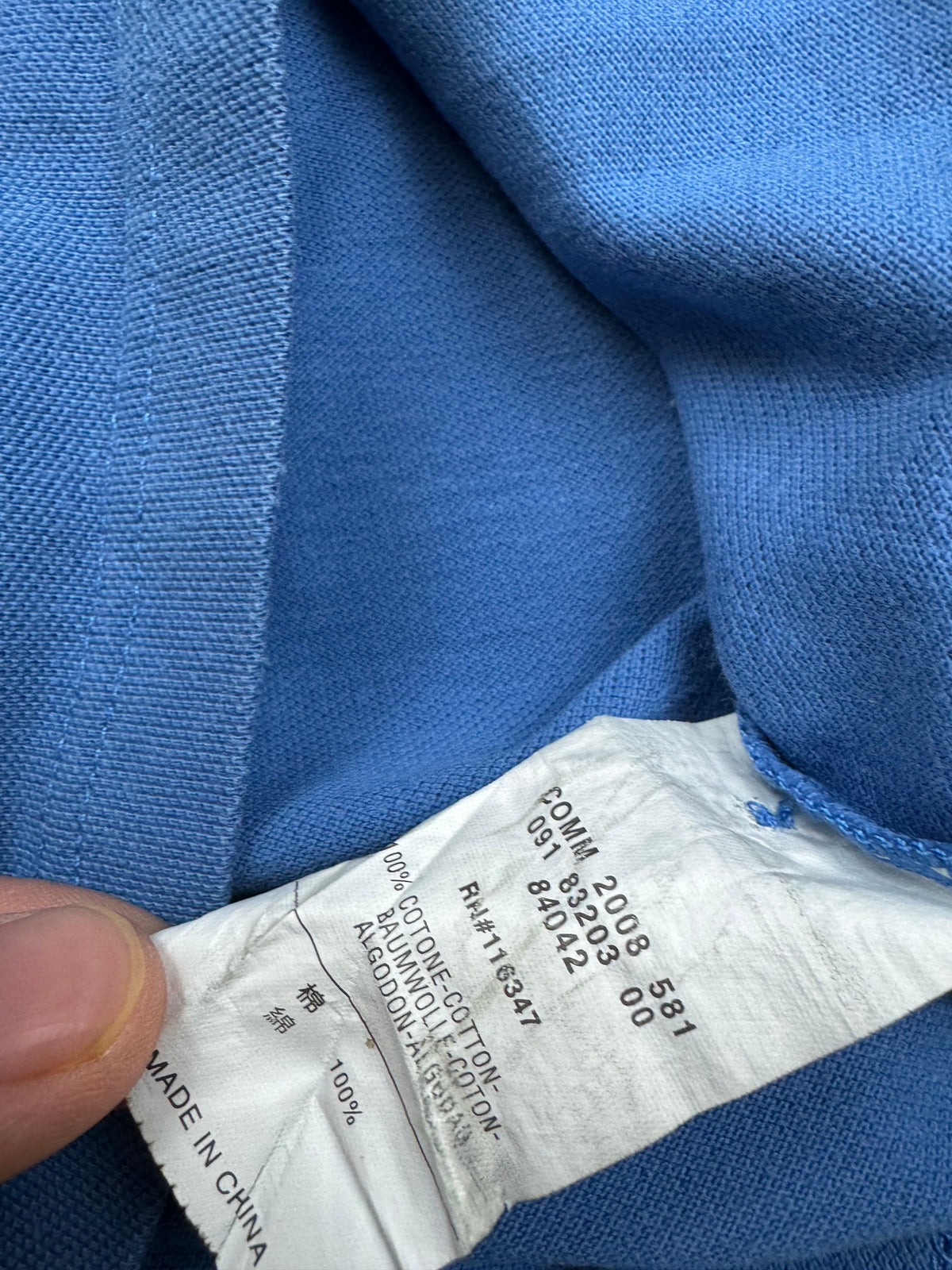 vintage Moncler polo long {M}