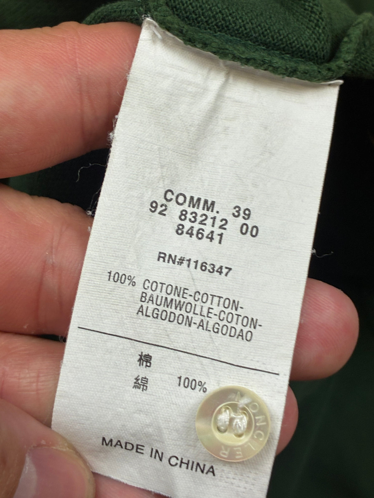 vintage Moncler polo {M}