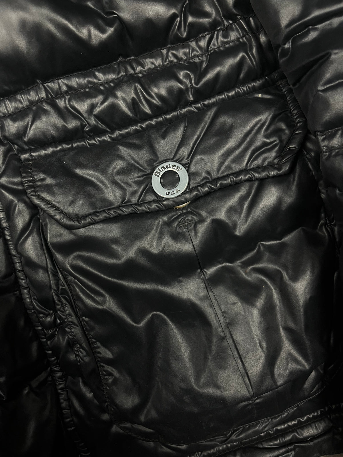 vintage Blauer winterjacket {L}