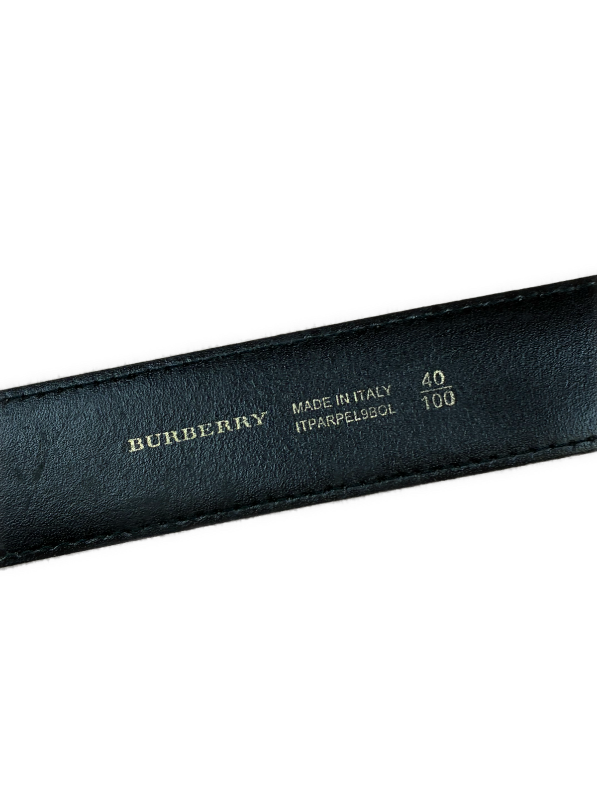 vintage Burberry belt