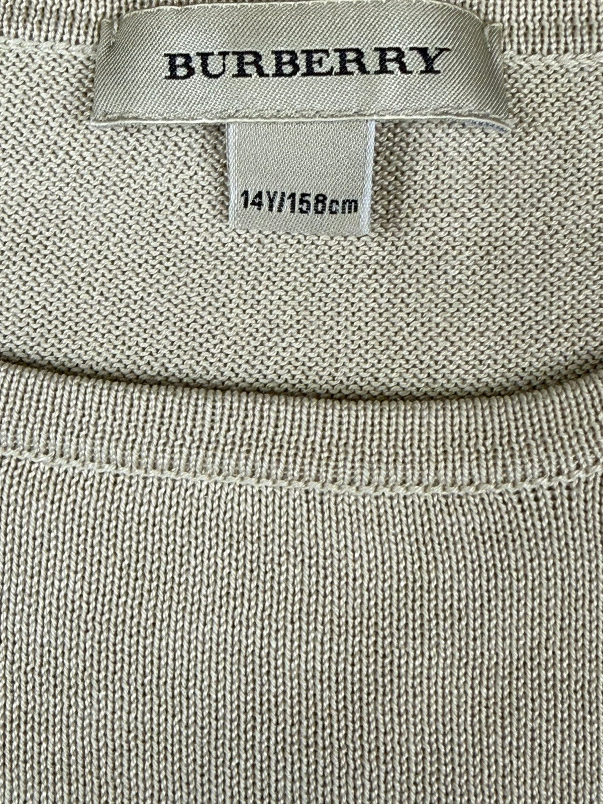 vintage Burberry knittedsweater {S}