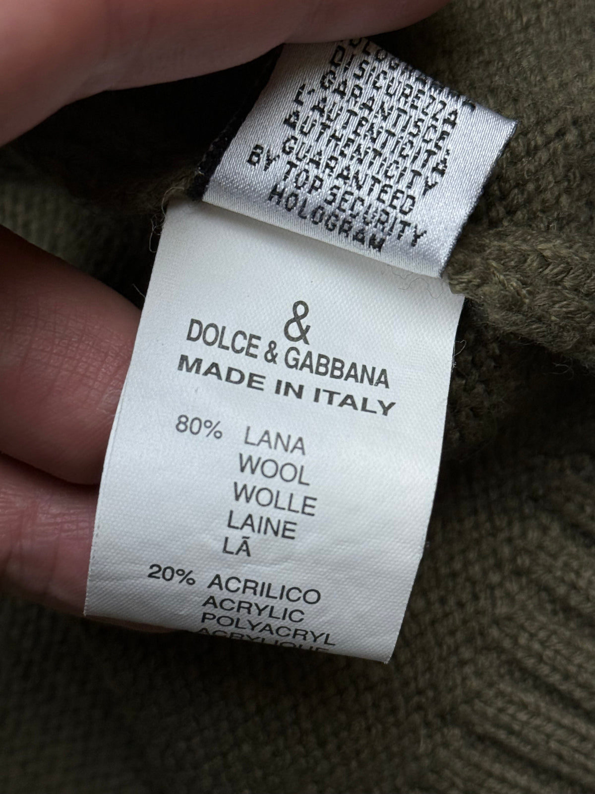vintage Dolce & Gabbana sweatjacket {M}
