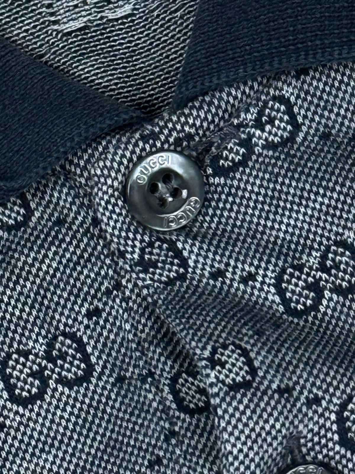 vintage Gucci monogram polo {M}
