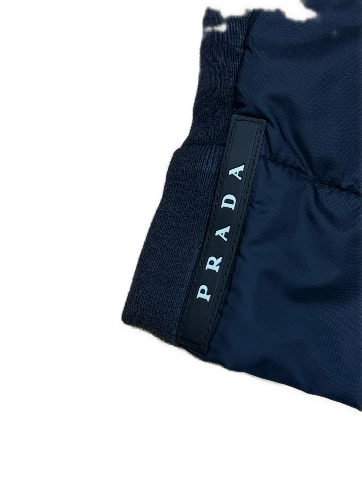 navyblue Prada hybrid sweatjacket