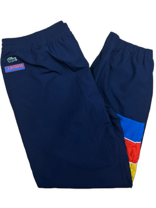 navyblue Lacoste trackpants {XL}