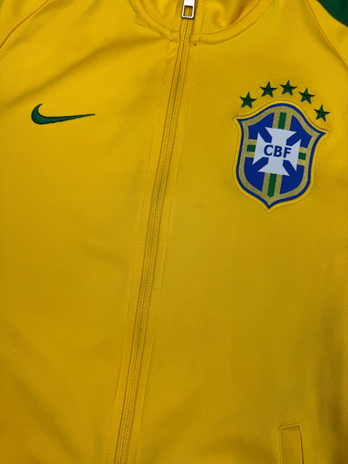 vintage Nike Brasil trackjacket {S}