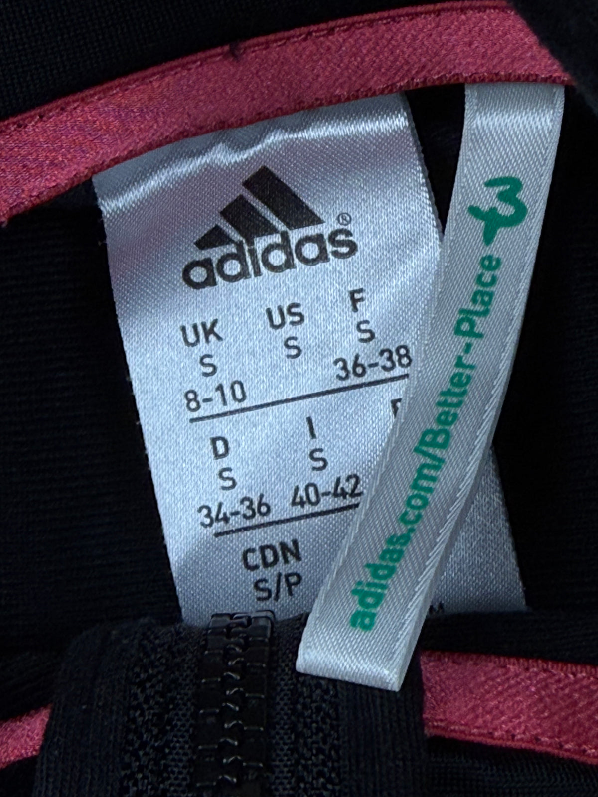 vintage Adidas trackjacket {S}