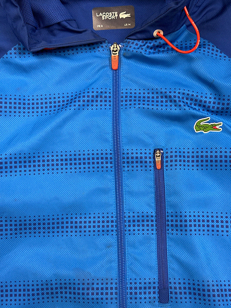 navyblue Lacoste windbreaker {M}