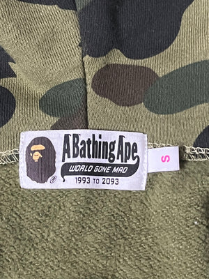 vintage BAPE a bathing ape sweatjacket {S}