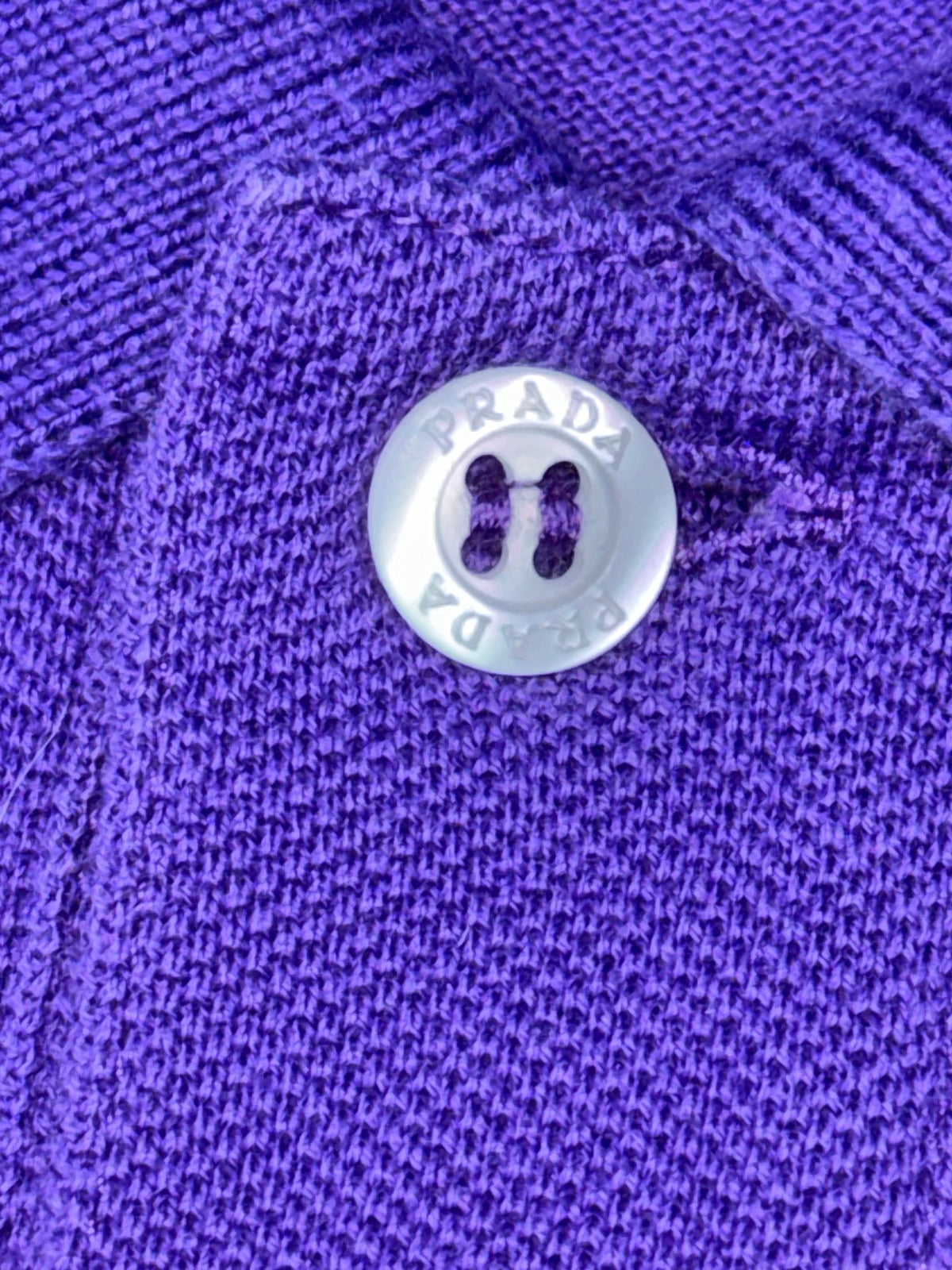 purple Prada polo