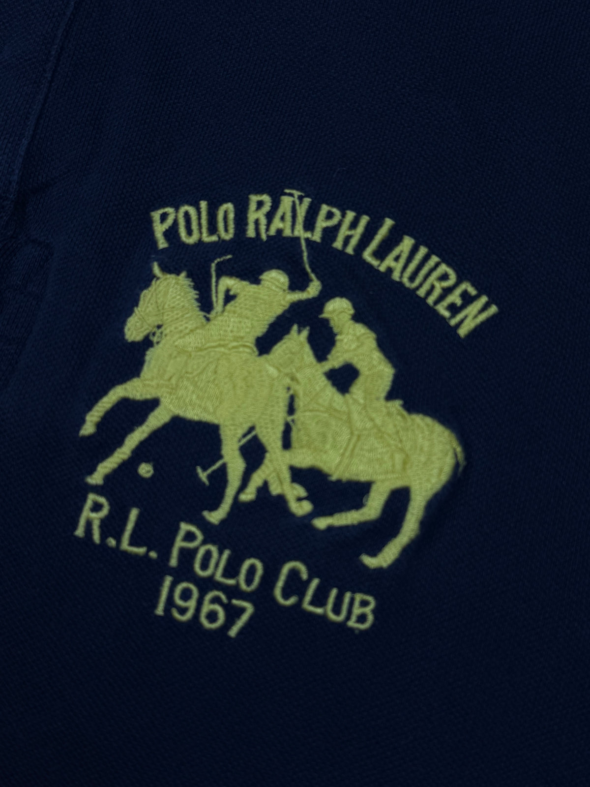 vintage navyblue Polo Ralph Lauren polo {S}