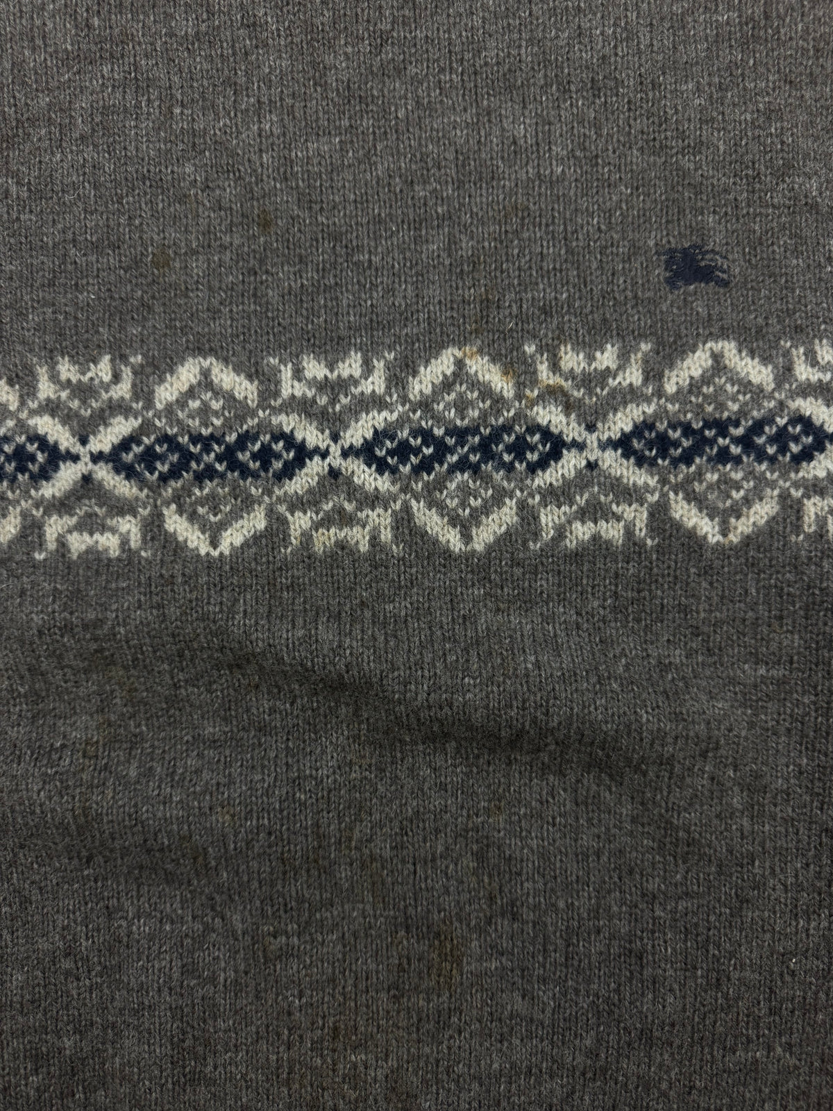 vintage Burberry knittedsweater {S}