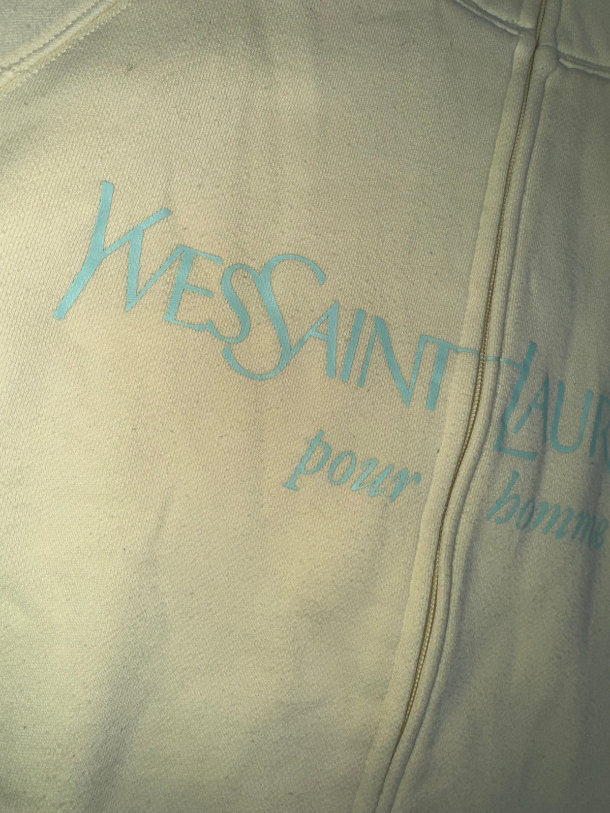 vintage YSL Yves Saint Laurent sweatjacket {M}