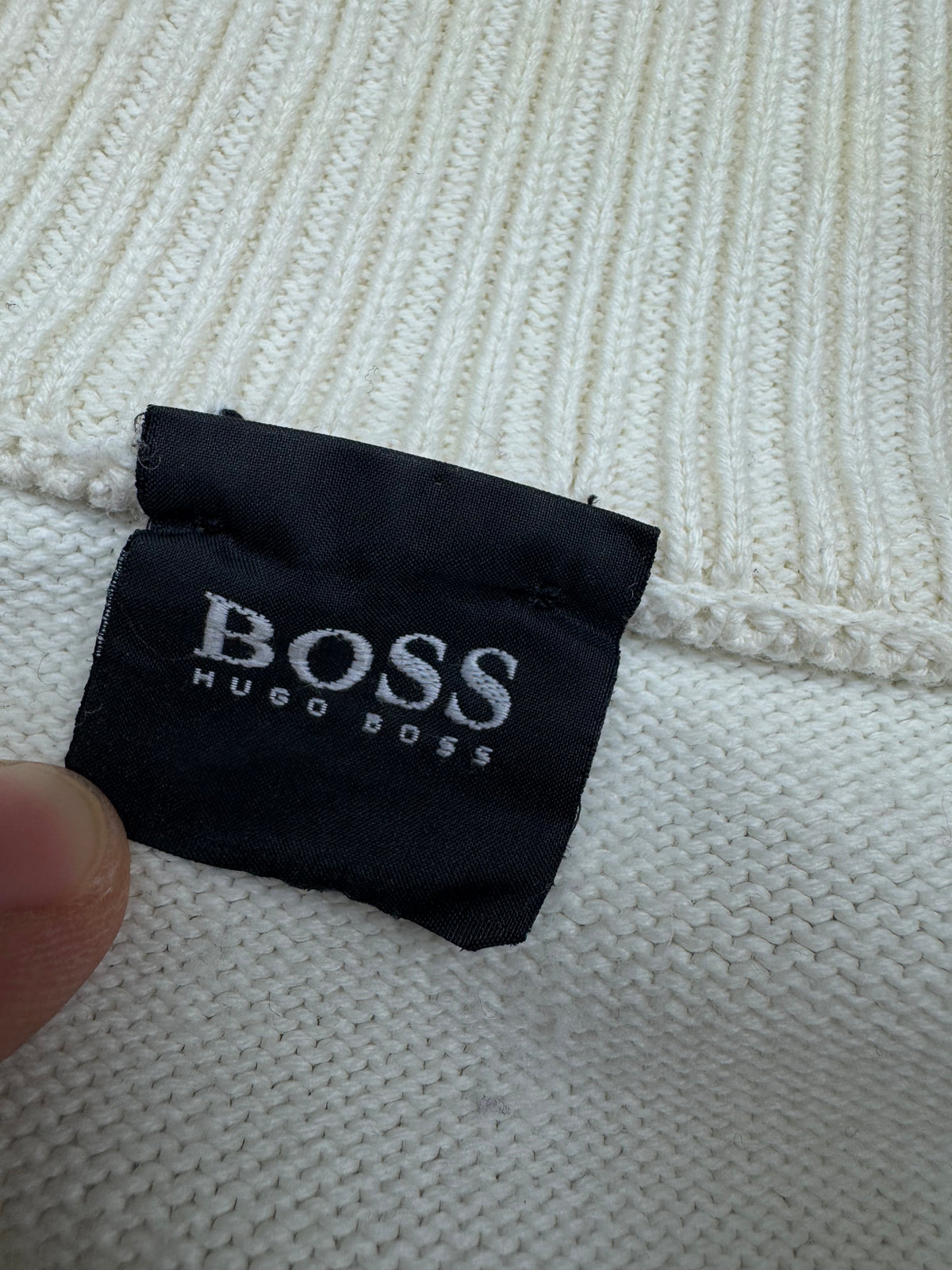 vintage Hugo Boss sweatjacket {L}