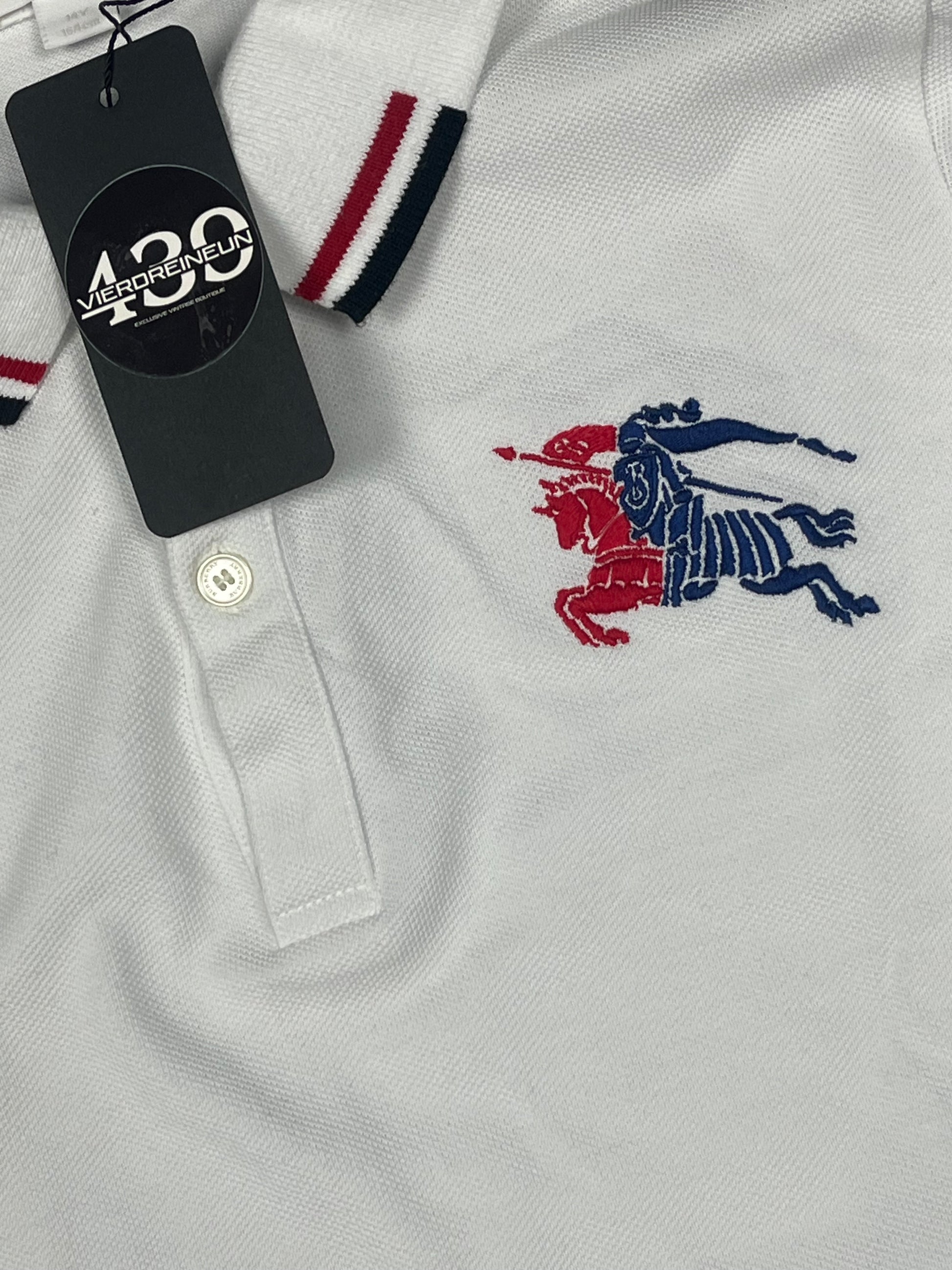 vintage Burberry polo long {XS}