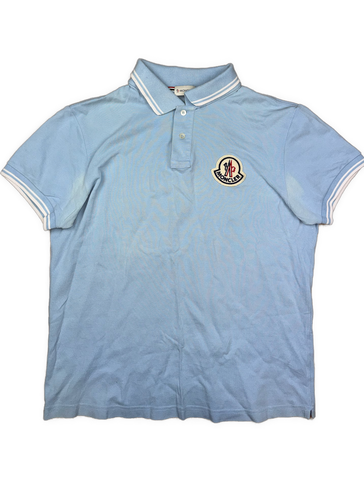 vintage babyblue Moncler polo {L}