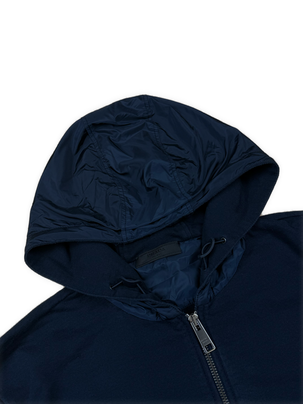 vintage navyblue Prada sweatjacket