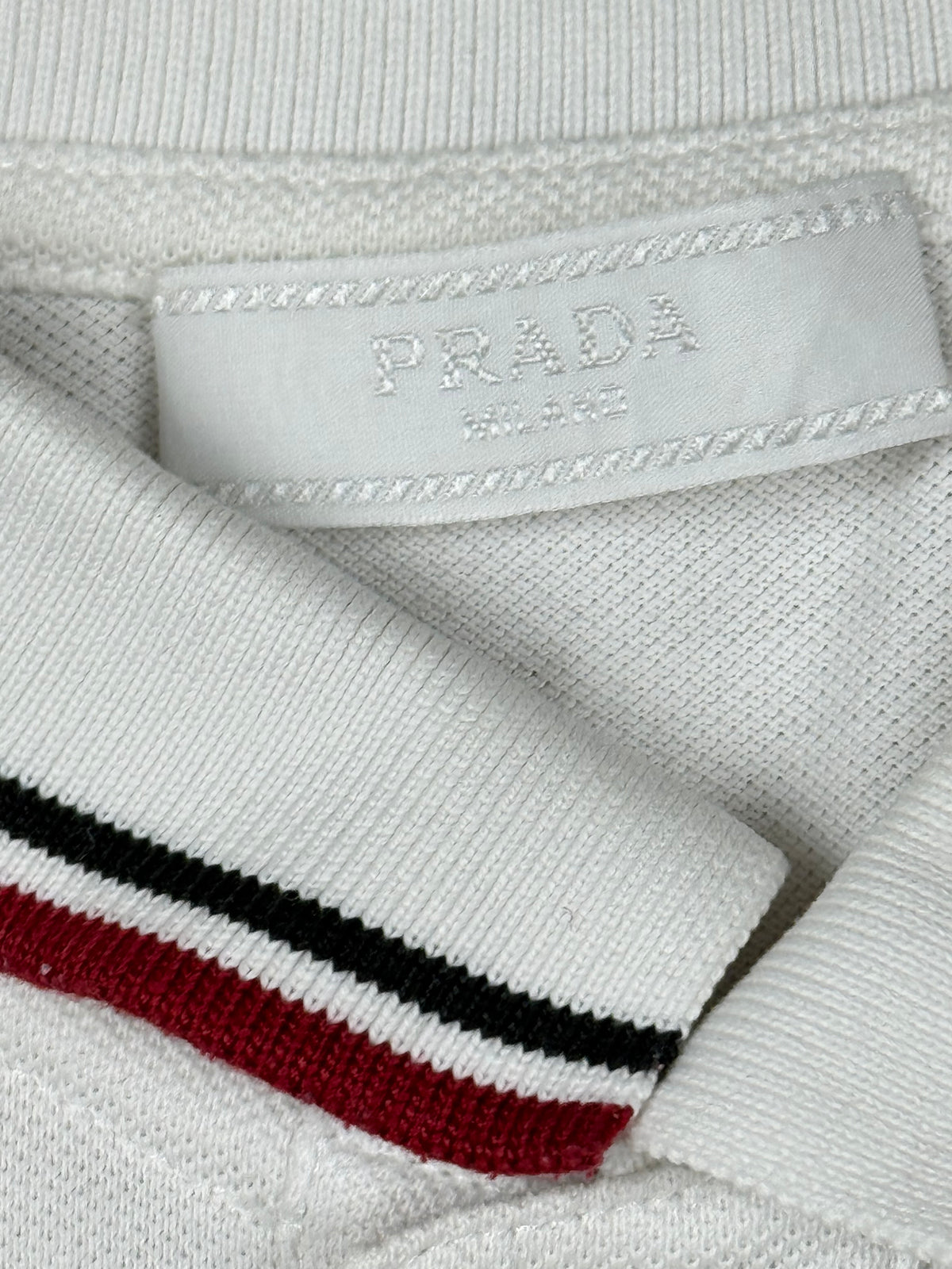 white Prada polo {M}