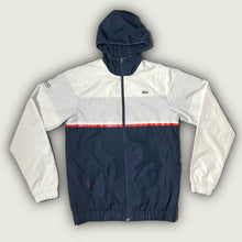 Load image into Gallery viewer, white Lacoste windbreaker {M}
