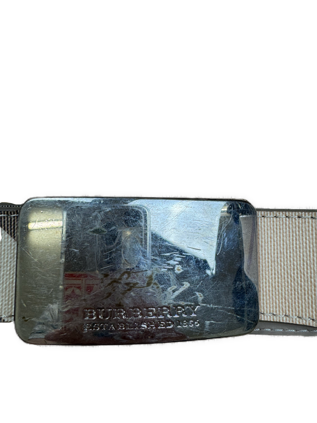 vintage Burberry belt